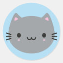 Search for grey cats stickers Russian blue