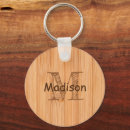 Search for bamboo key rings Wood
