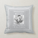 Search for birth announcement cushions Boy