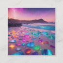 Search for sea glass business cards Beach