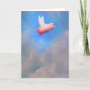Search for piggy cards Flying pig