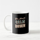 Search for calm down mugs Retro
