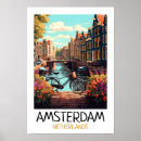 Search for amsterdam vintage travel posters Canal