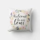 Search for welcome to our home cushions Typography