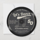 Search for staff party invitations Black and white