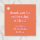 Search for party favour tags Fun