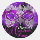 Search for purple sweet quinceanera stickers Mask