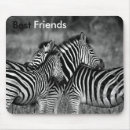 Search for white animal mousepads Zebra