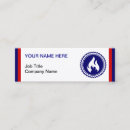 Search for firefighter business cards First responder