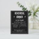 Search for postcard rehearsal dinner invitations Modern