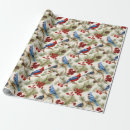 Search for red cardinal wrapping paper Pinecone