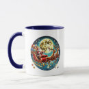 Search for christmas monogram mugs Festive
