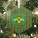 Search for bee christmas tree decorations Yellow