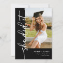 Search for she did it graduation invitations Modern