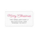 Search for merry return address labels Stylish