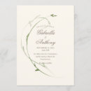 Search for simple calligraphy rustic greenery wedding invitations Classy modern minimal