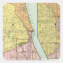 Search for map of chicago stickers Railroad