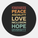 Search for loving kindness stickers Equality