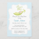 Search for sweet pea baby shower invitations Blue
