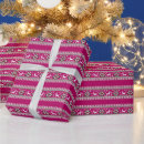 Search for fair isle wrapping paper Modern