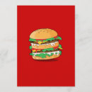 Search for cartoon burger invitations Cheeseburger