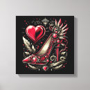 Search for red high heels art Stilettos