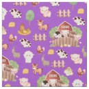 Search for farm animals fabric Kids