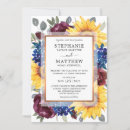 Search for sunflower border invitations Floral