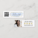 Search for follow me business cards Makeup artist