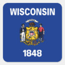 Search for wisconsin state flag stickers Patriotic