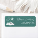 Search for teal heart return address labels Stylish