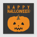 Search for scary halloween cards Black and orange