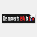 Search for 1984 bumper stickers 1776