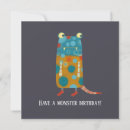 Search for monster birthday cards Cute