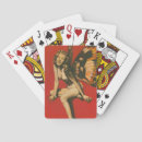 Search for pin up playing cards Retro
