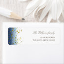 Search for gold glitter confetti return address labels Elegant