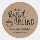 Search for the perfect blend wedding stickers Rustic
