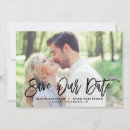 Search for black save the dates Engagement