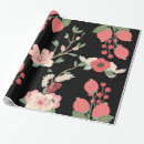 Search for black floral wrapping paper Modern