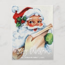 Search for naughty santa cards Vintage