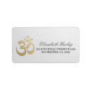 Search for om return address labels Yoga