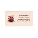 Search for dessert labels Pastry