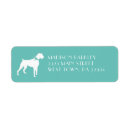 Search for boxer dog return address labels Puppy