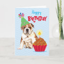 Search for british bulldog cards Puppy