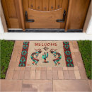 Search for american indian doormats Kokopelli