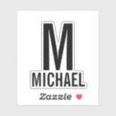 Search for monogram decal stickers Minimalist