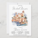 Search for island bridal shower invitations Watercolor