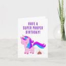 Search for poops cards Unicorn