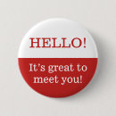 Search for hello greeting badges Introduce