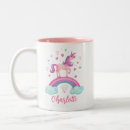 Search for rainbow unicorn mugs Girly
